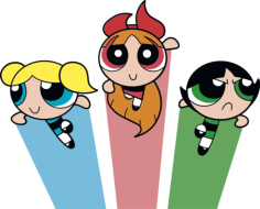 Powerpuff Girls 1 Sticker Outline Svg File, Free Vectors File
